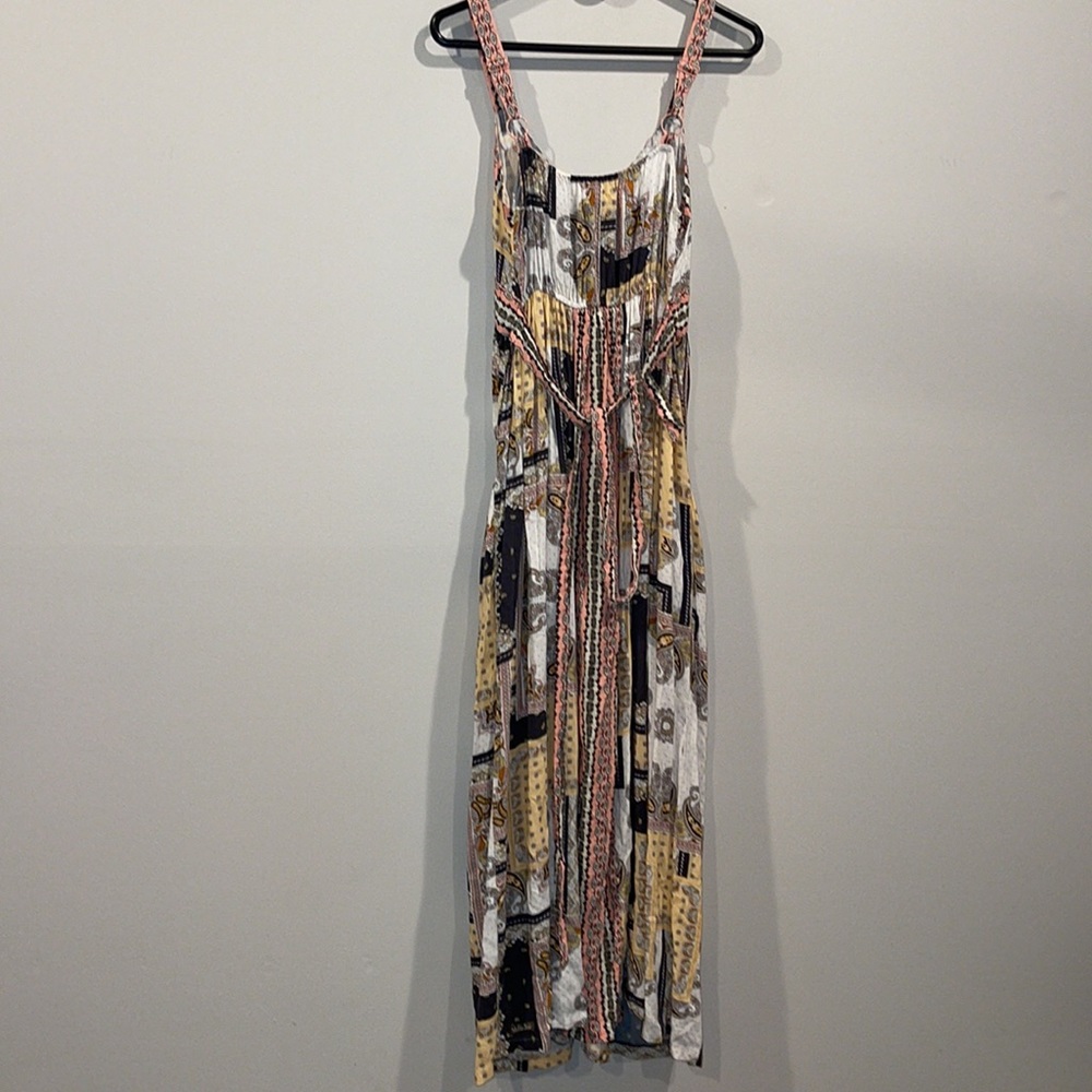 Matilda Jane Multicolor Patchwork Maxi Dress - image 7